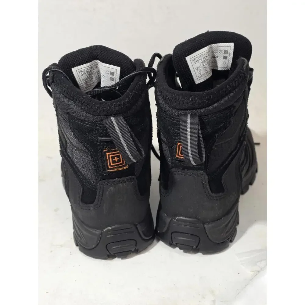 5.11 xprt 2.0 boots hiking mid moto lace up men's shoes sz 6 or women's 7.5 READ